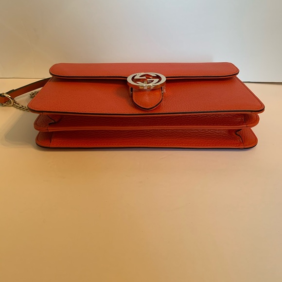 GUCCI Dollar Calfskin Interlocking G Shoulder Bag - Picture 4 of 8